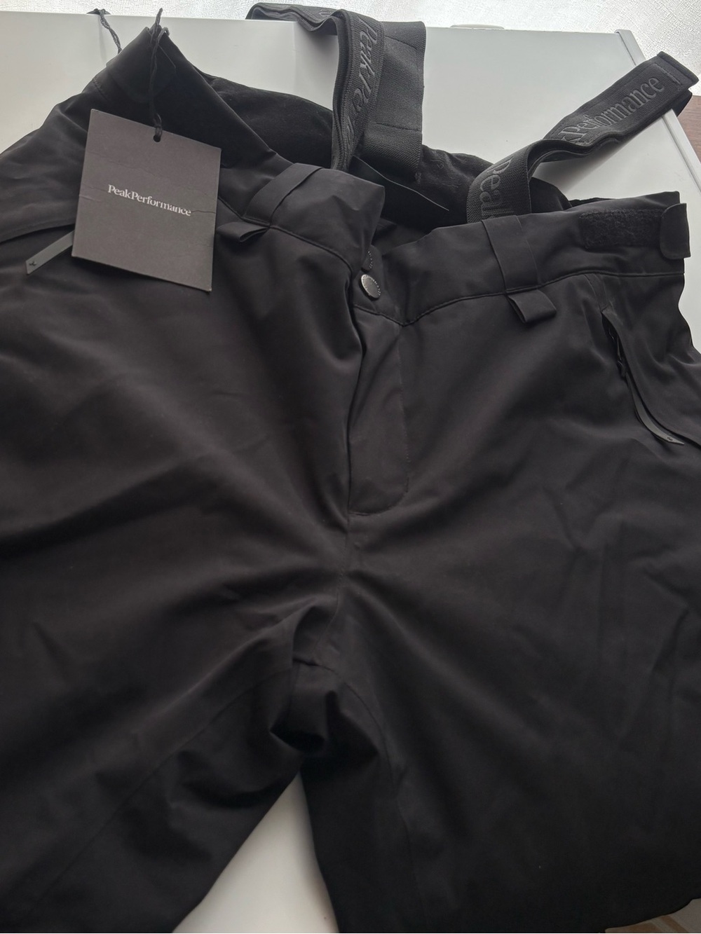 Peak Performance Black Outdoor Pants with Branded Tag